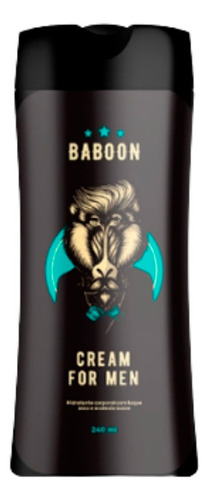 Creme Hidratante Corporal Masculino - 240 Ml - Baboon