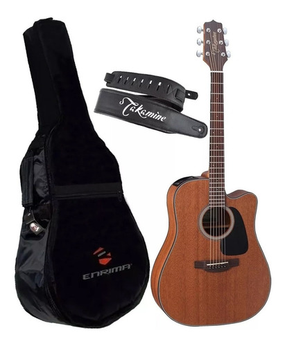 Violão Takamine Folk Gd11 Mce Elétrico Aço +correia+bag