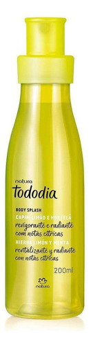 Natura Body Splash Capim Limão E Hortelã Tododia 200ml