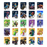 Nintendo Amiibo Conjunto De 25 Cartões Nfc Amiibo Zelda