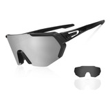 Gafas De Sol Polarizadas Para Ciclismo Queshark 3 Lentes Uv4