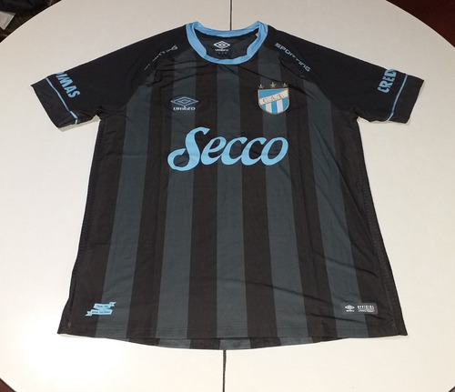 Camiseta De Atlético De Tucumán Negra Y Gris Umbro Talle Xl