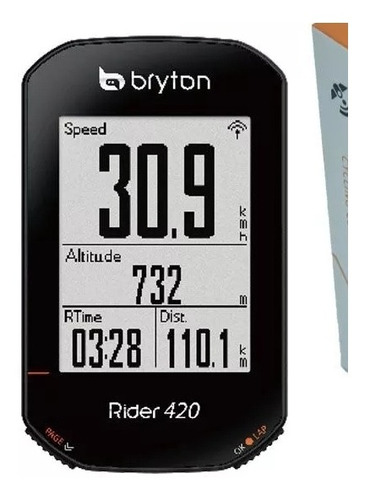 Gps Bryton 420 Strava + Brinde (melhor Garmin Xoss Igpsport)