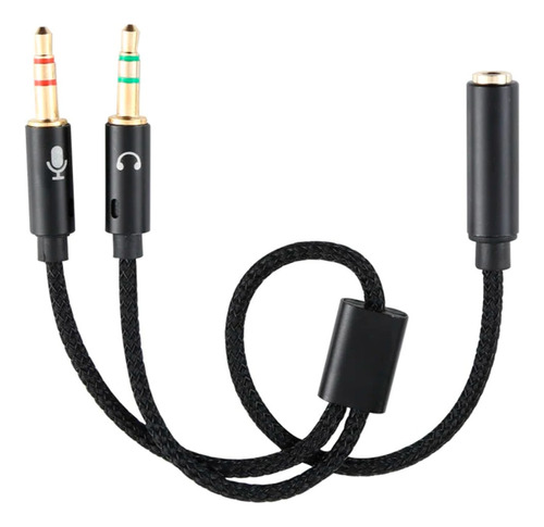 Cable Auxiliar De Audio Cable Aux Splitter Audio Y Microfono