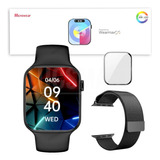 Relógio Smartwatch W99+ Galeria De Foto Chatgpt + 2 Brindes