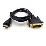 Cable Hdmi A Dvi, Haokiang De 5.9 Ft Bidireccional, Hdmi Mac