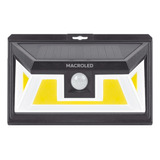 Aplique Proyector 5w Panel Solar Para Exterior Macroled