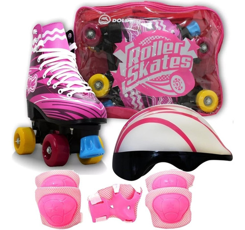 Patines Artisticos Nena Estilo Soy Luna Protecciones Casco