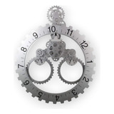 Reloj De Pared De Engranajes 3d 