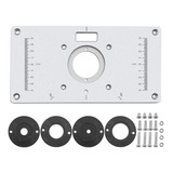 Guia Placa Base Para Fresa Fresadora Router De Carpintería