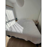 Cubrecama Blanco Queen Size Arredo