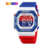 Relojes Impermeables Skmei Outdoor Military Para Hombre Color Del Bisel Red/white/blue