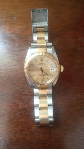 Relógio Rolex Oyster Perpetual Date Just Aço E Ouro-original