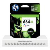 Cartucho Hp 664 Xl Color Original 2136 2676 3776 5076 5276