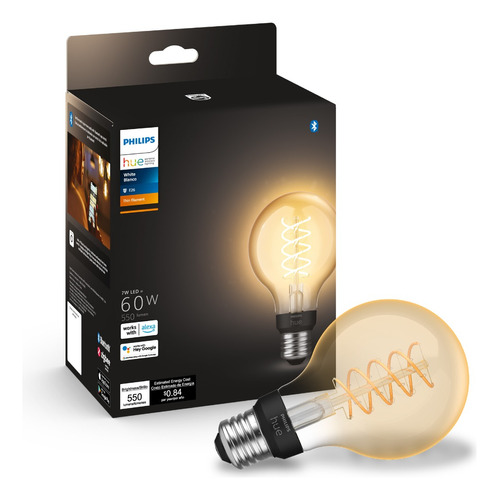 Foco Inteligente Philips Hue Filamento   g25