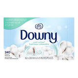 Downy 240 Toallitas Para Secadora Suavizante Cool Cotton 