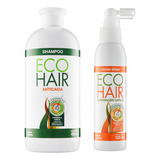 Eco Hair Shampoo Anticaída Fortalecedor Grande + Loción Pelo