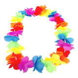 Collar Hawaino Neon Flores 108pzs