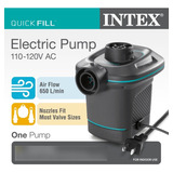 Intex Ap639 Inflador Electrico 110-120v Ac