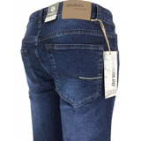 Jeans Hombre Semi Pitillo (ni Ancho Ni Ajustado) Elasticado.