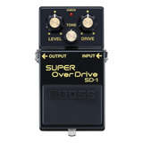 Pedal Overdrive Boss Sd-1-4a (edición 40° Aniversario)