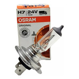 Foco De Halógeno H7 Osram 24 Volts 70 Watts Servicio Pesado.