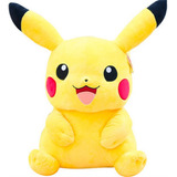 Almohada Grande Para Muñecos De Peluche Pokémon Pikachu 40cm