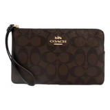 Muñequera Coach Mujer Wristlet Grande Monedero Original 