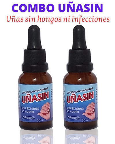 Uñasin Promoción X 2 - mL a $844