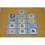 Lote 13 Cartuchos Fitas Japonesas Nintendo 64 [n64] Original