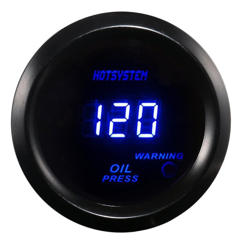 Nuevo Medidor Universal De Presión De Aceite 0-120 Psi Digit