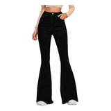 Jean Pantalon Dama Acampanado Slim Fit