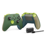 Control Inalámbrico Xbox Series X|s, Xbox One Especial Remix Verde