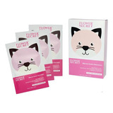 Set De 8 Mascarillas Faciales Gatito Flower Secret