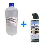 Aire Comprimido 400ml Sunto + Alcohol Isopropilico 1lt 