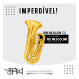Tuba Hs Musical Tb3 3/4 Ação Frontal