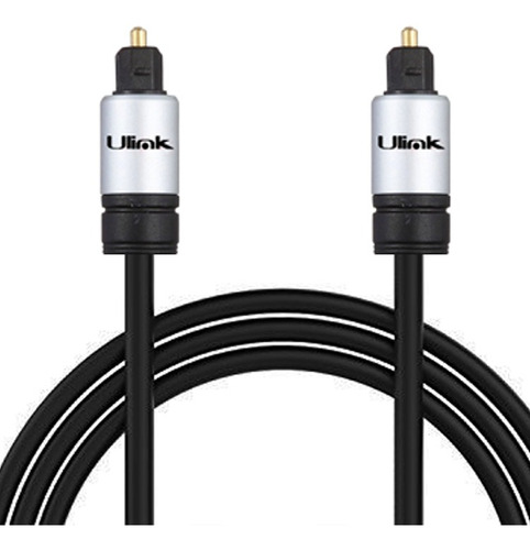 Cable Audio Óptico Digital 1.8 Metros Spdif Toslink 