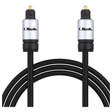 Cable Audio Óptico Digital 1.8 Metros Spdif Toslink 