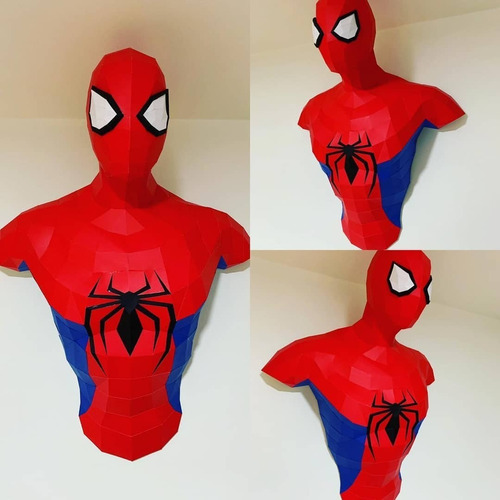 Papercraft Spiderman Plantilla