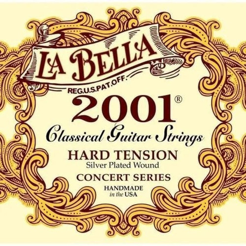 La Bella 2001 Encordado Para Guitarra Crilolla Clasica Nylon