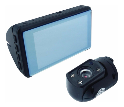 Camara P/ Auto Dvr Doble Camara 360° Con Pantalla Lcd De 3