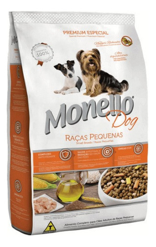 Alimento Para Perro Monello Razas Pequeñas 7 Kg