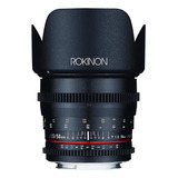 Lente Rokinon Cine Ds 50mm T1.5 As If Umc Para Nikon
