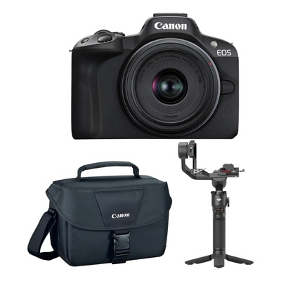 Paquete De Vídeo 4k De 24 Mp Con Cámara Sin Espejo Canon Eos | Meses sin interés