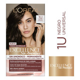 Loreal Paris-excellence Tinte Permanente Tono 1u Negro