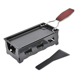 Parrilla Raclette De Acero Carbono, Compatible Con Velas Y G