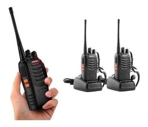 Pack 2 Radio Transmisor Walkie Baofeng 888s 