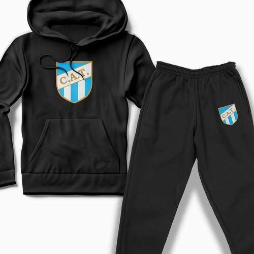 Conjunto Buzo Canguro Y Pantalon Jogging Futbol Argentino