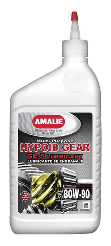 Aceite Lubricante 80w90 Gl-5 Amalie Hypoid Gear Mp Trans Mec