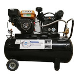 Compresor A Gasolina 100 Litros Motor Tonka 5.5hp Car-h103ga Color Negro Frecuencia 60 Mhz